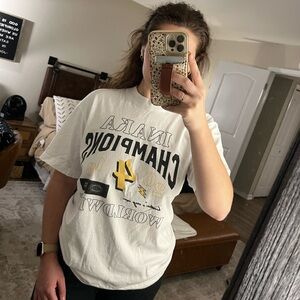 Inaka Power Unisex White Logo Short Sleeve Tshirt